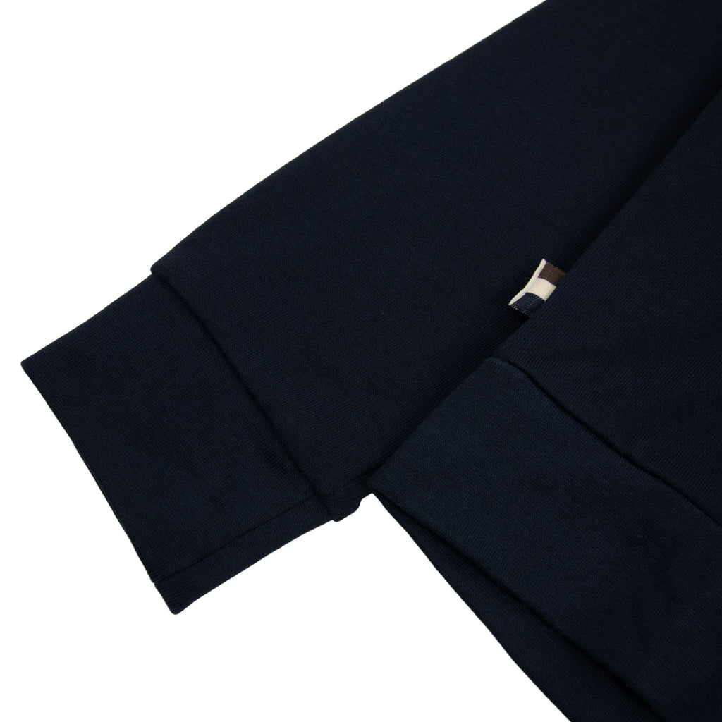 Aquascutum Active Big Logo Hoodie Navy