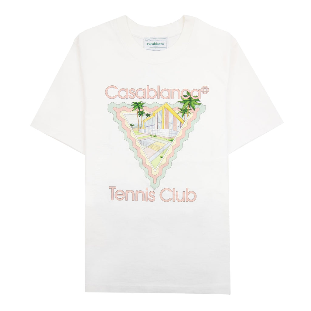 Casablanca Maison De Reve Printed T Shirt White