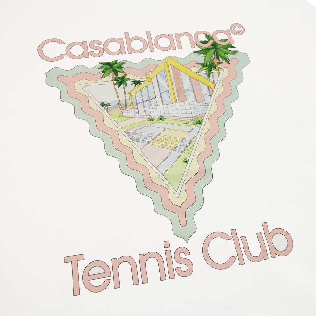 Casablanca Maison De Reve Printed T Shirt White