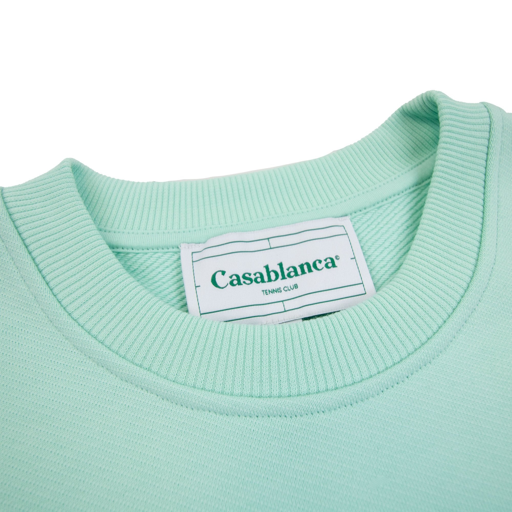 Casablanca L Arc Colore Patch Sweatshirt Mint