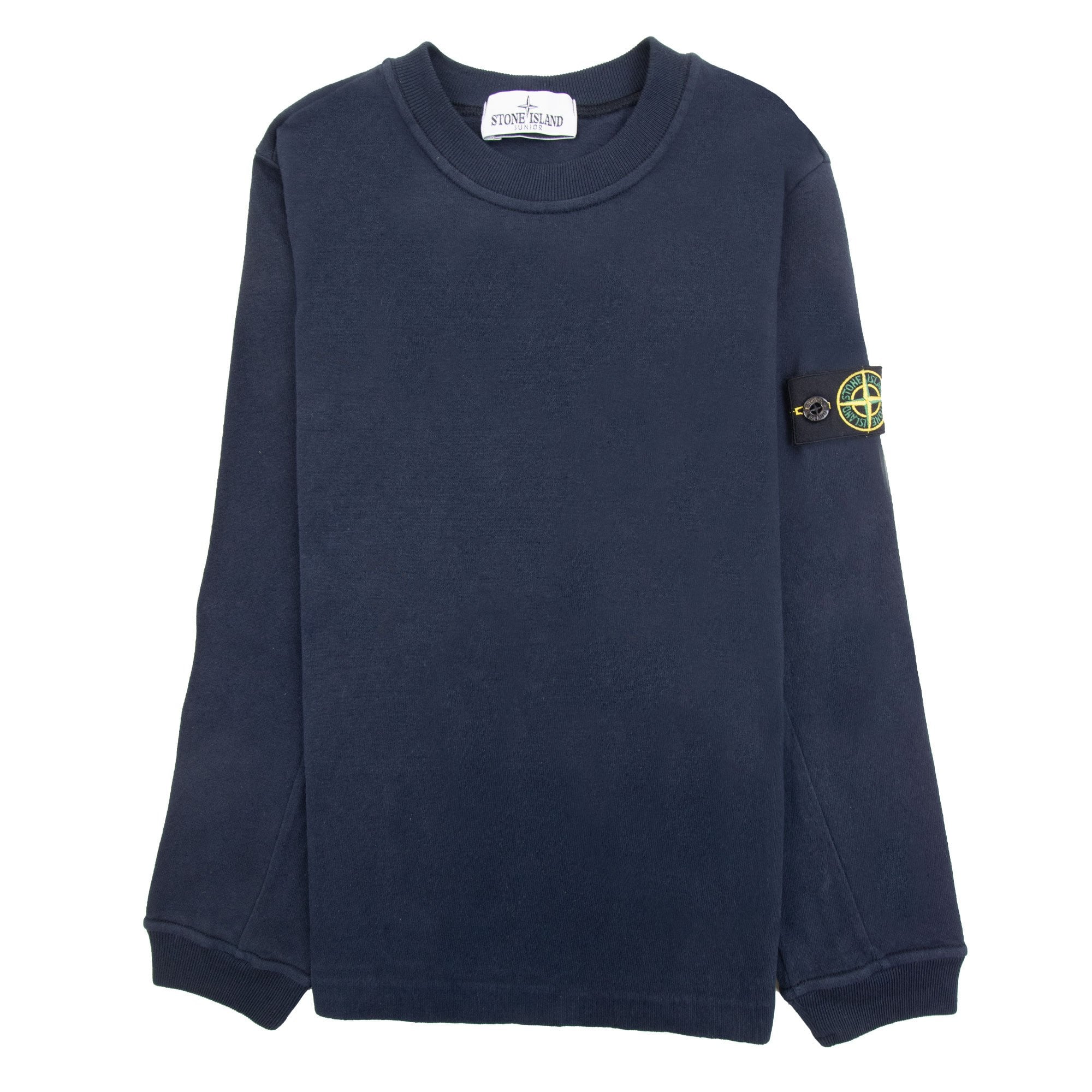 Stone Island Junior Lightweight Crewneck Sweatshirt Navy V0020
