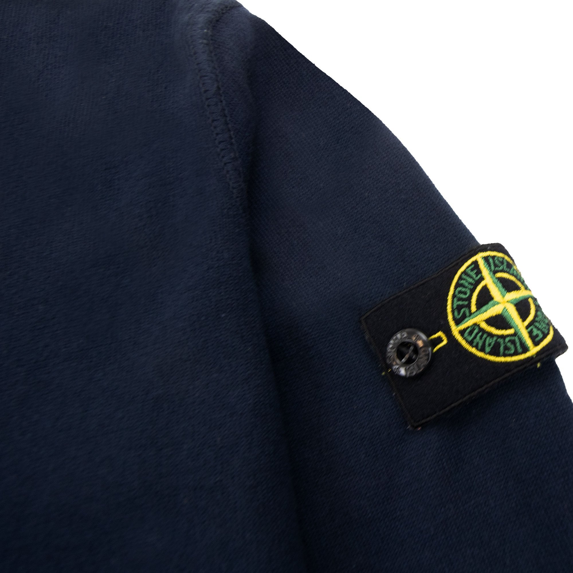 Stone Island Junior Crew Neck  Knit Jumper Navy V0020