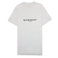 Givenchy Reverse Paris Logo 'Oversized' T Shirt White 100