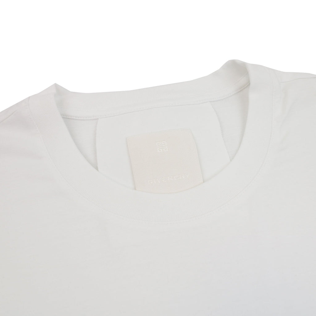 Givenchy Reverse Paris Logo 'Oversized' T Shirt White 100