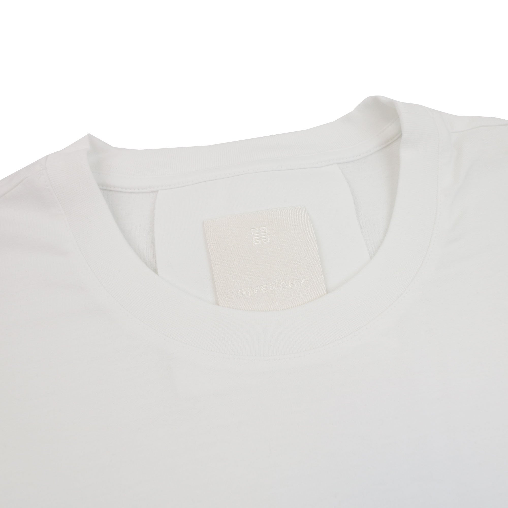 Givenchy Reverse Paris Logo 'Oversized' T Shirt White 100