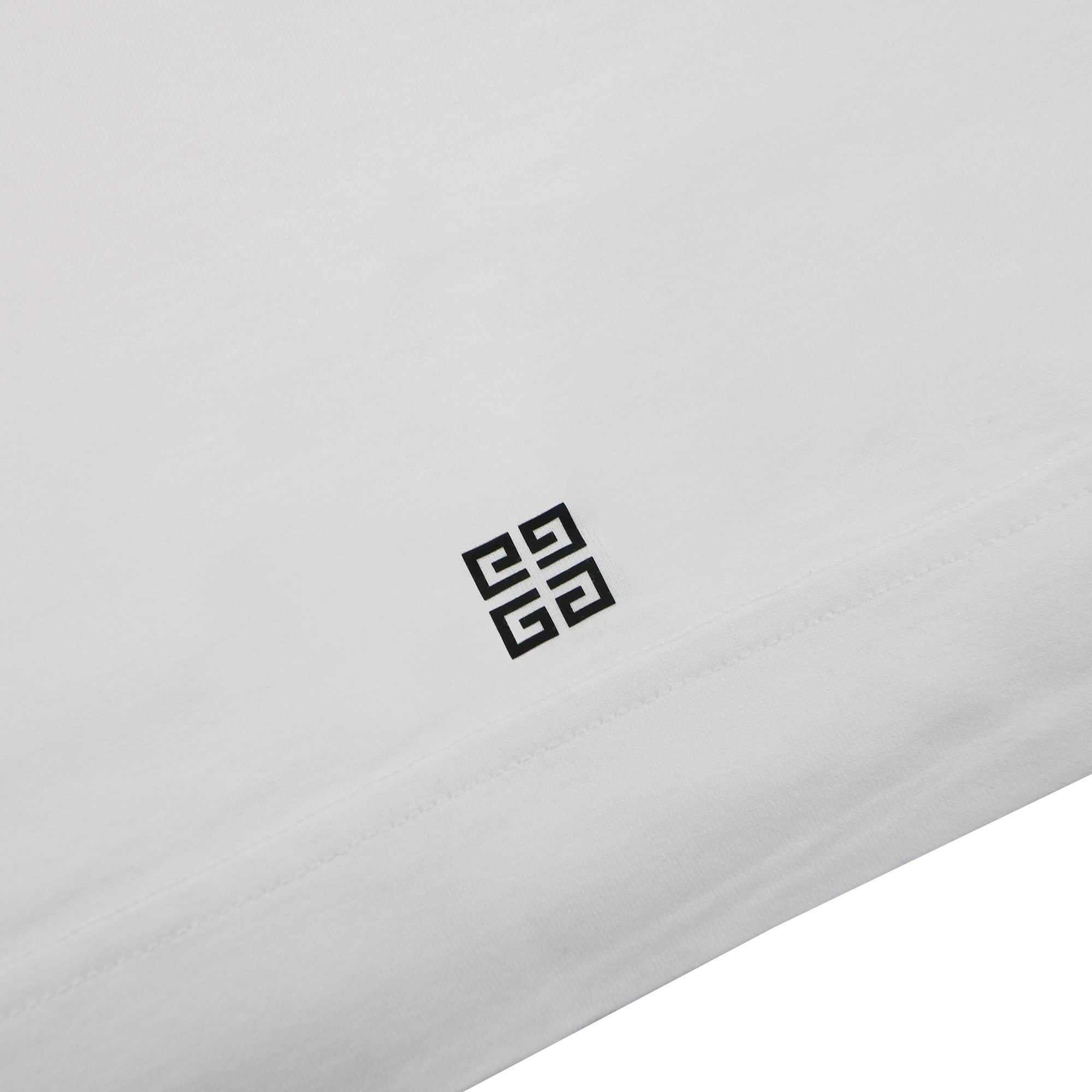 Givenchy Reverse Paris Logo 'Oversized' T Shirt White 100