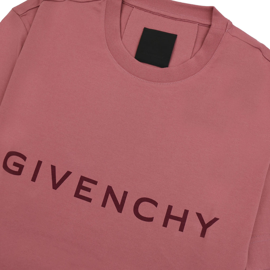 Givenchy Archetype Slim Fit T Shirt Old Pink