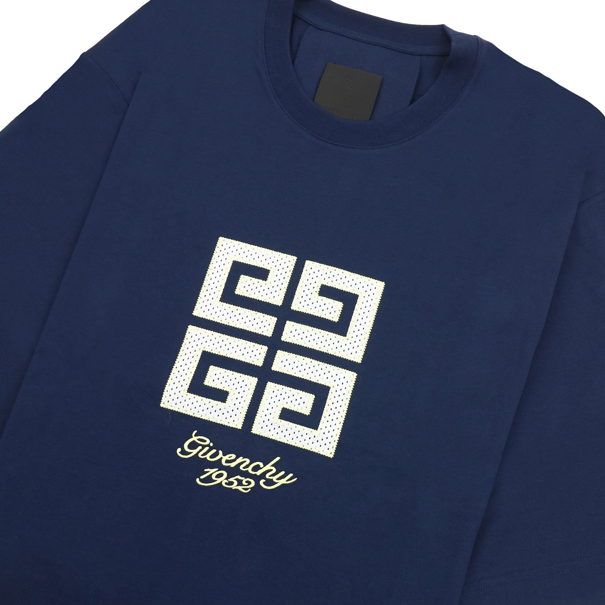 Givenchy 4g Logo T Shirt Medium Blue