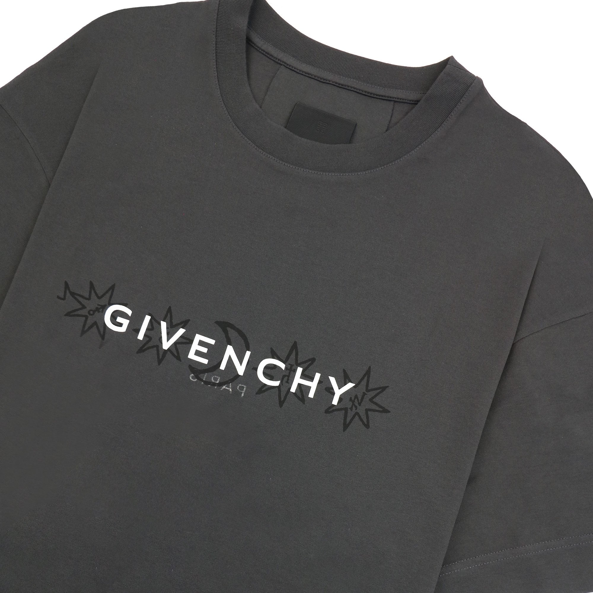 Givenchy Tarot Print Logo T Shirt Rosewood 209