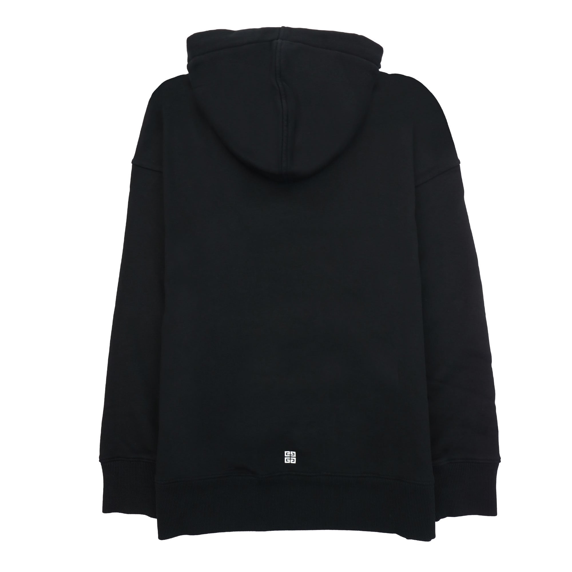 Givenchy Logo Hoodied Sweatshirt Black 001
