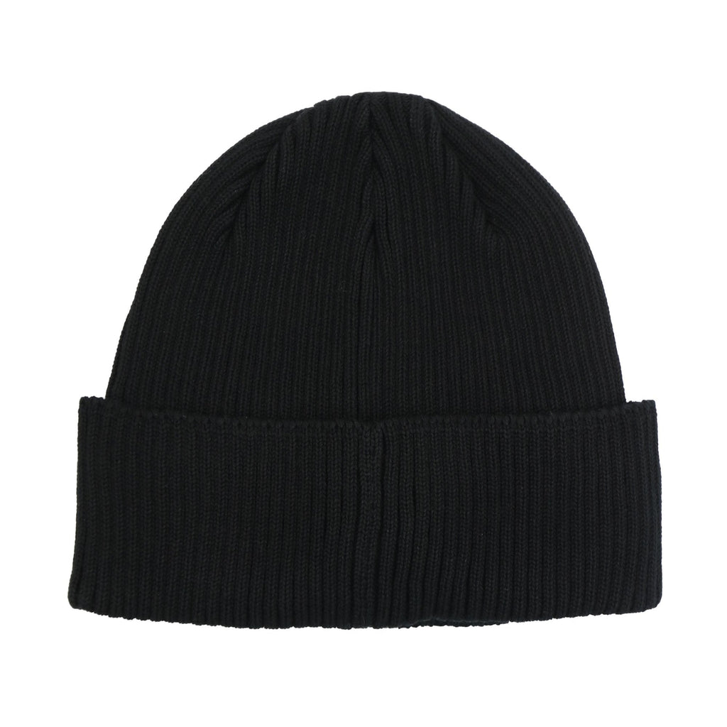 Cp Company Undersixteen Goggle Ribbed Knit Beanie Black 60100