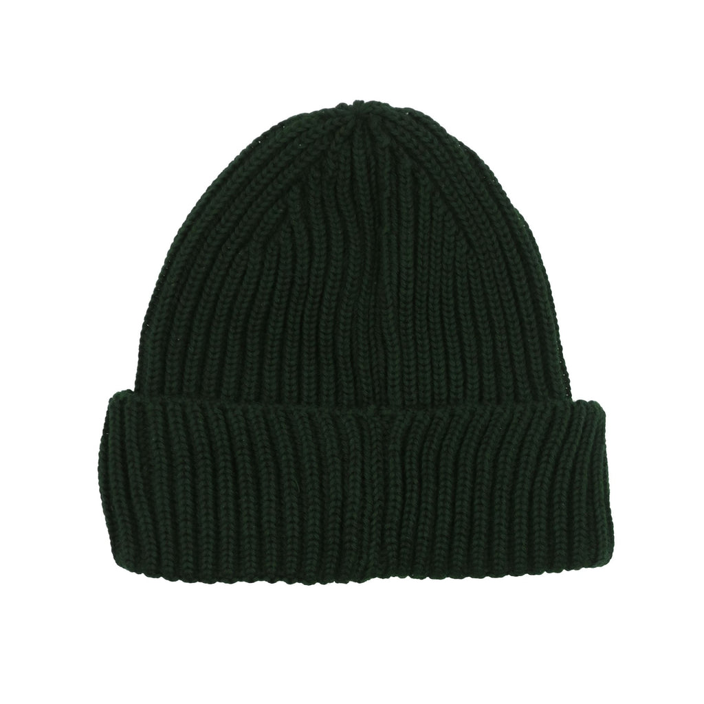 Cp Company Extra Fine Merino Wool Goggle Beanie Ivy Green 683
