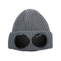 Cp Company Extra Fine Merino Wool Goggle Beanie Griffin Grey 937