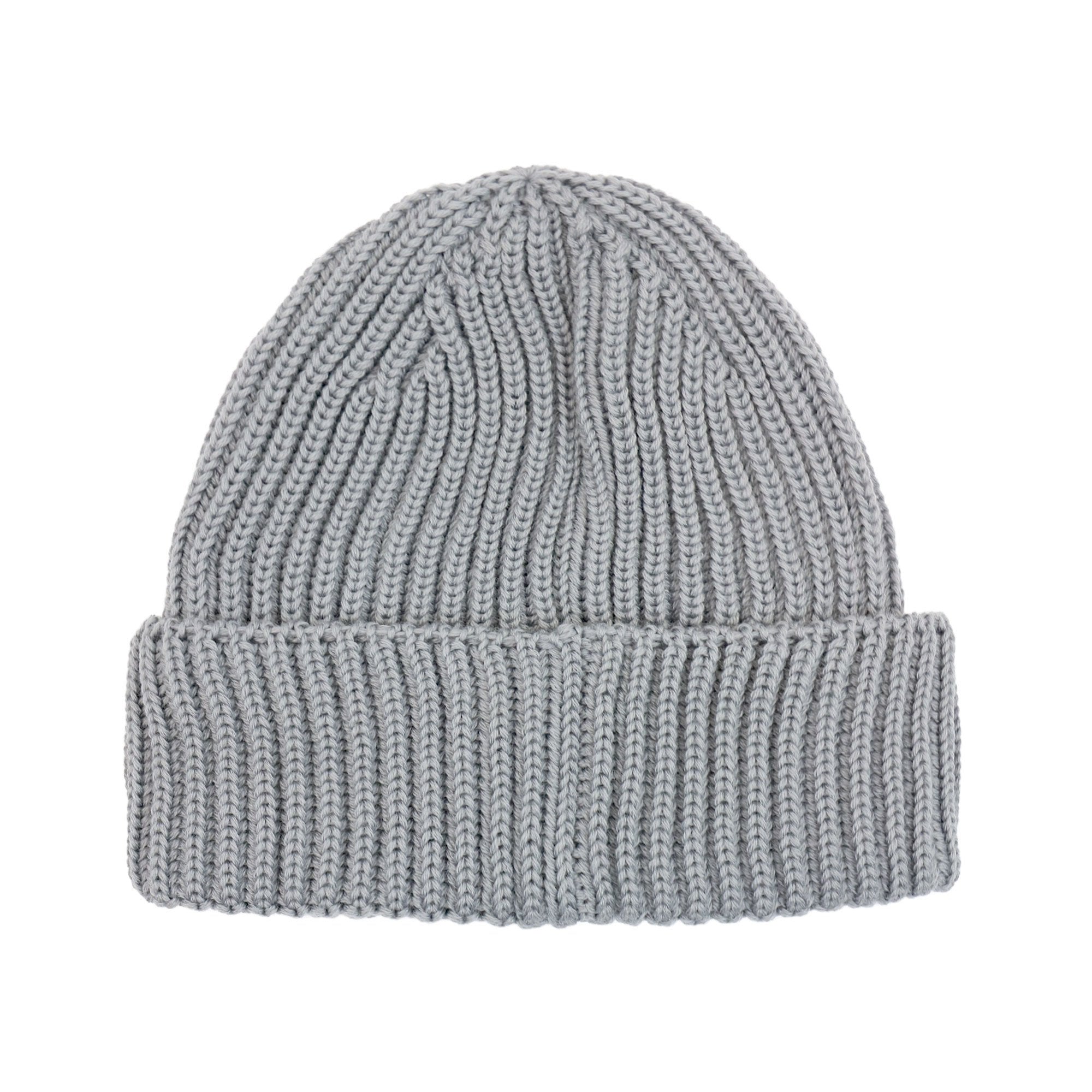 Cp Company Extra Fine Merino Wool Goggle Beanie Moon Grey M92