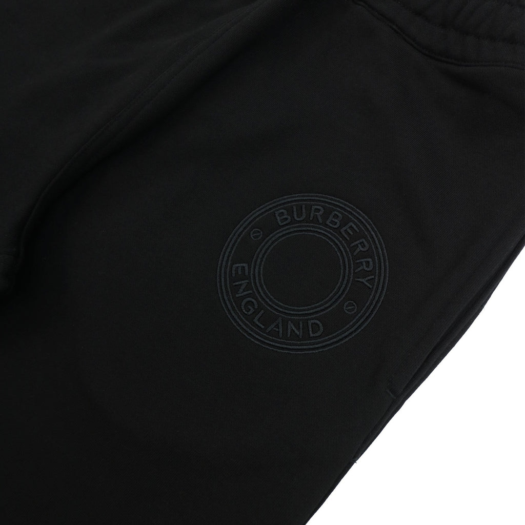 Burberry Rogan Embroidered Circle Logo Bottoms Black
