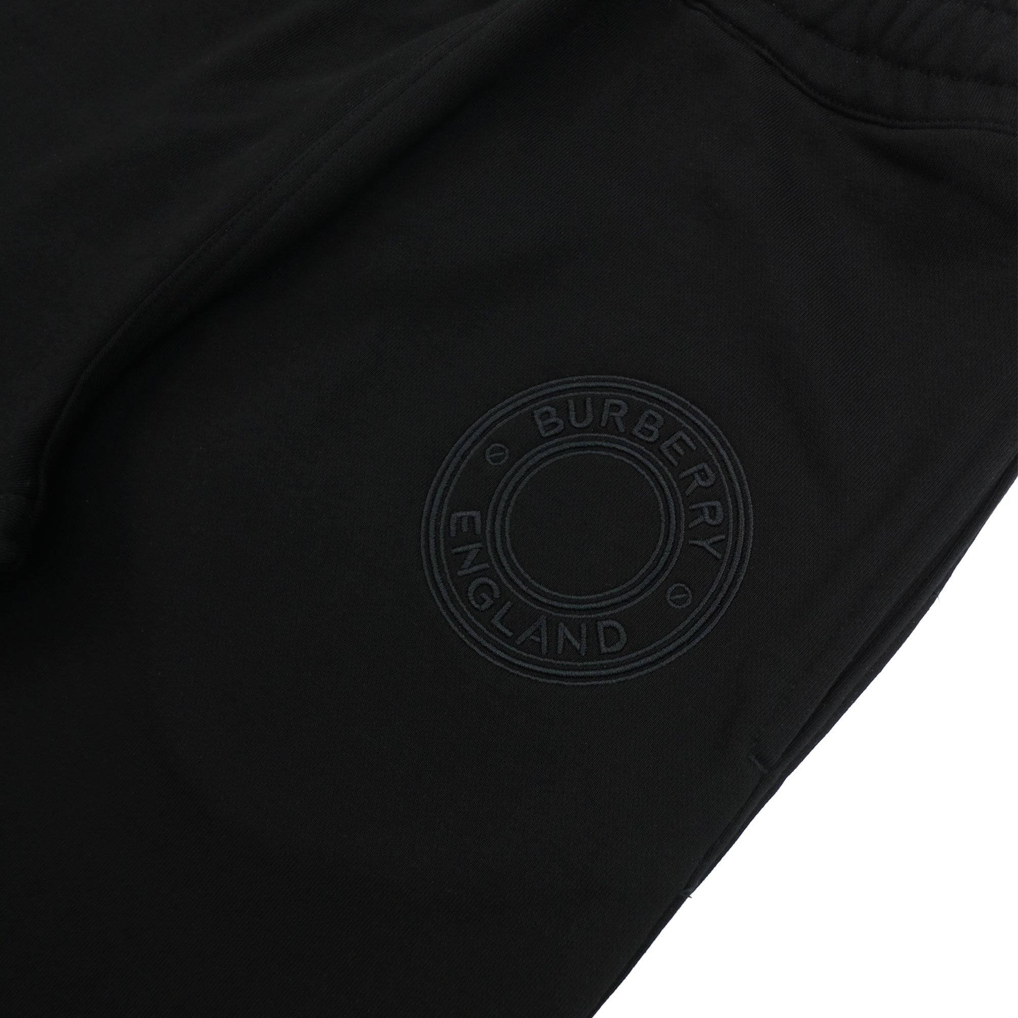 Burberry Rogan Embroidered Circle Logo Bottoms Black