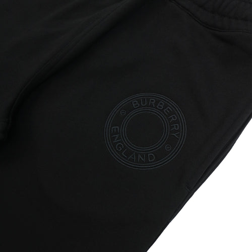 Burberry Rogan Embroidered Circle Logo Bottoms Black