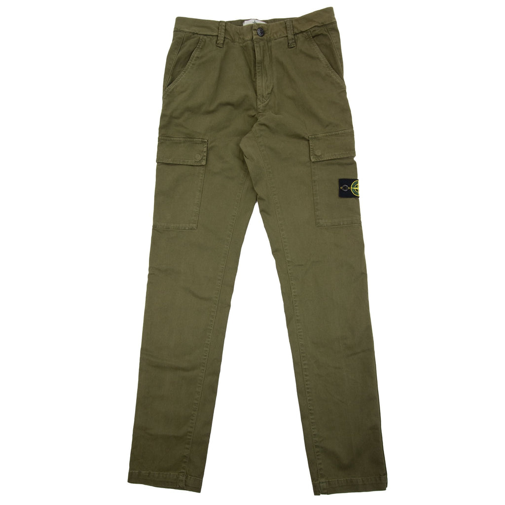 Stone Island Junior Cargo Trousers Khaki V0054
