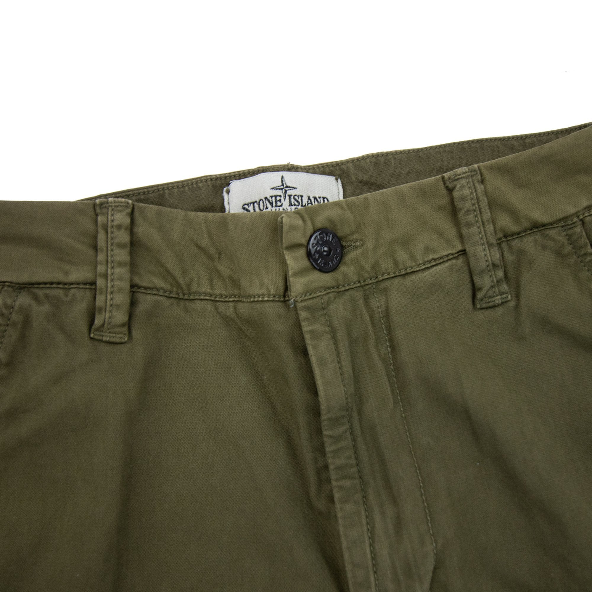 Stone Island Junior Cargo Trousers Khaki V0054