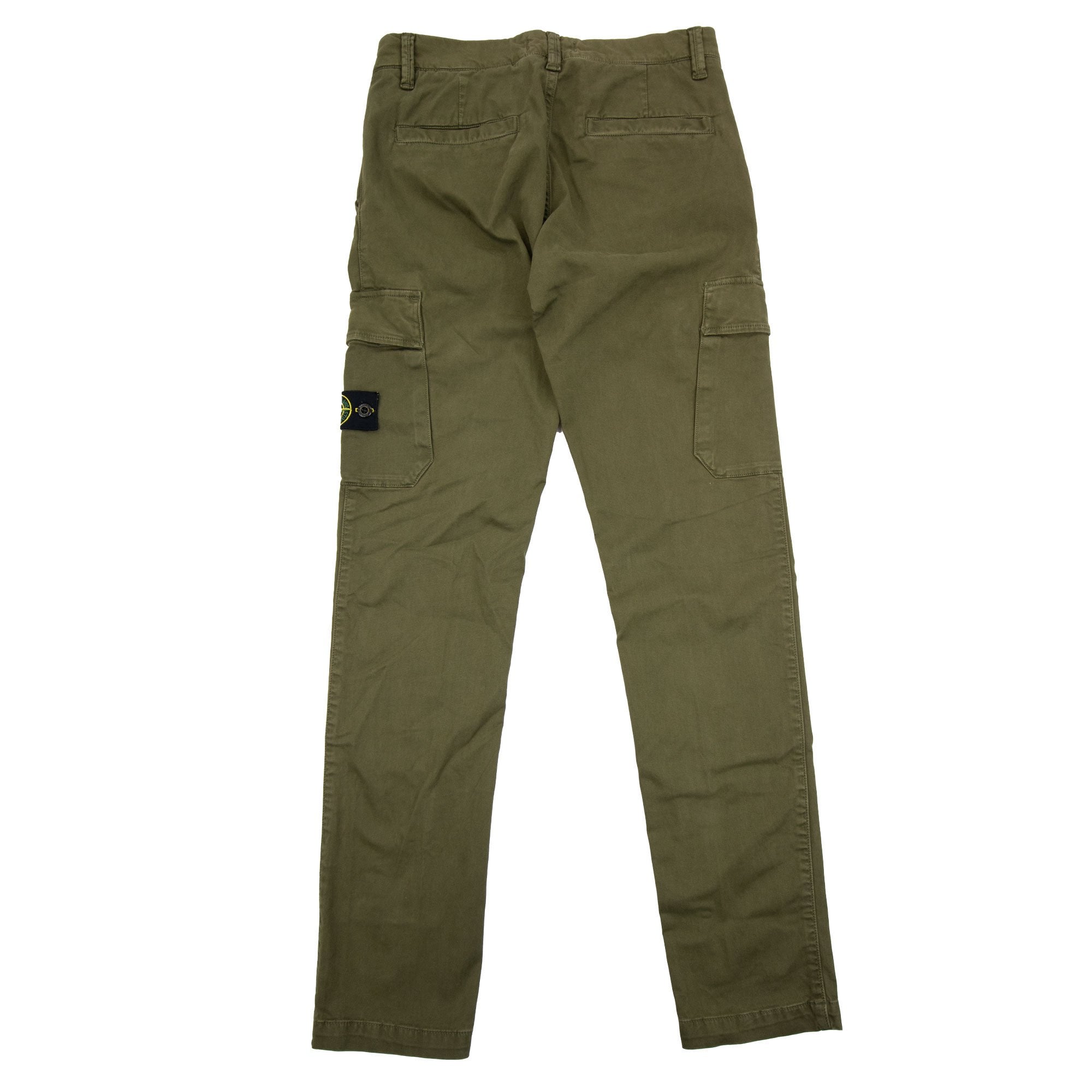 Stone Island Junior Cargo Trousers Khaki V0054