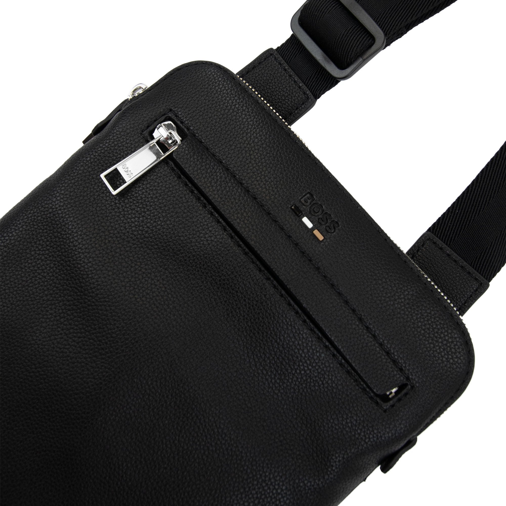 Hugo Boss Ray S Zip Envelope Bag Black 001
