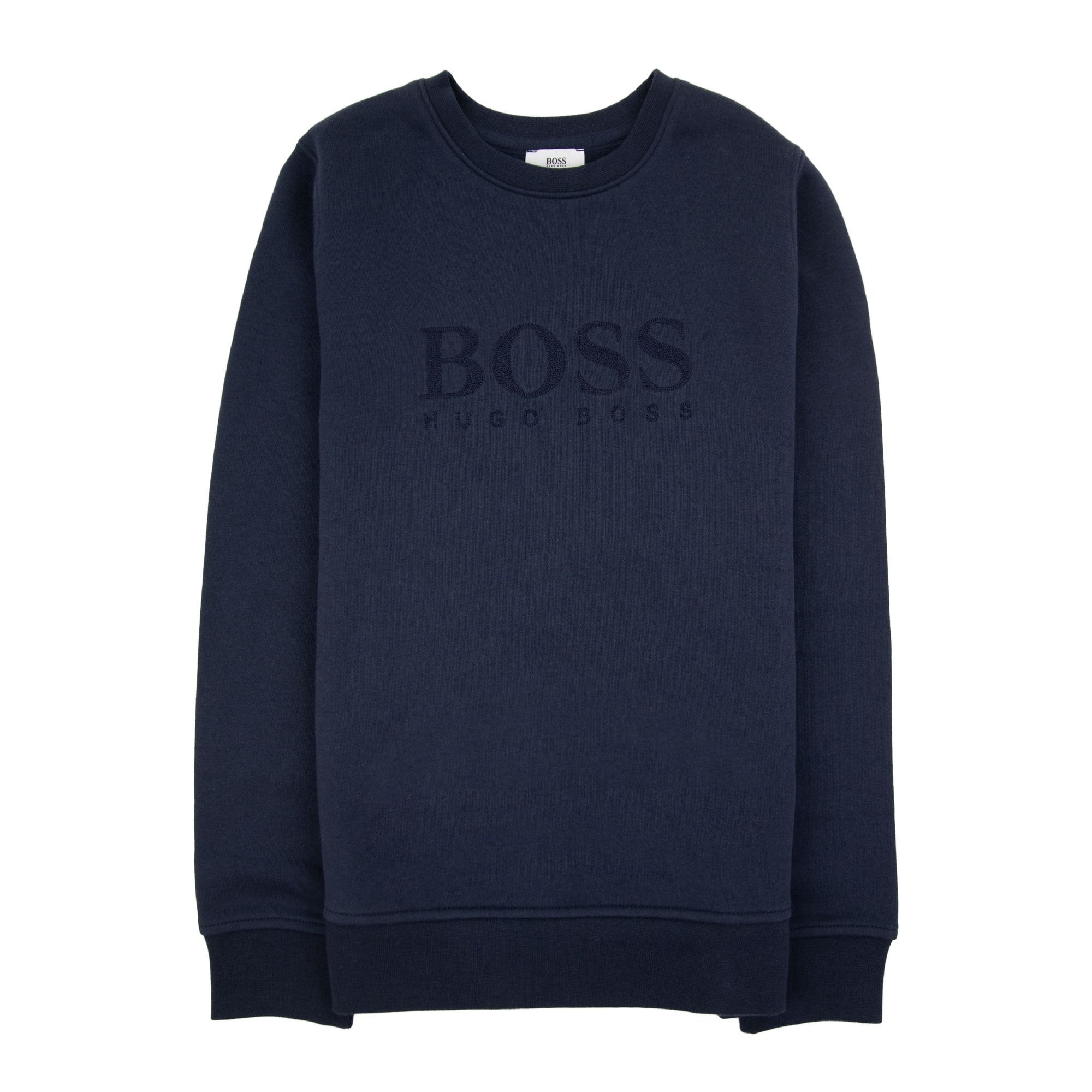 Hugo Boss Kids Boss Logo Sweat Navy