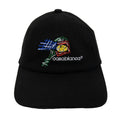 Casablanca Croquis De Tennis Embroidered Cap Black Twill