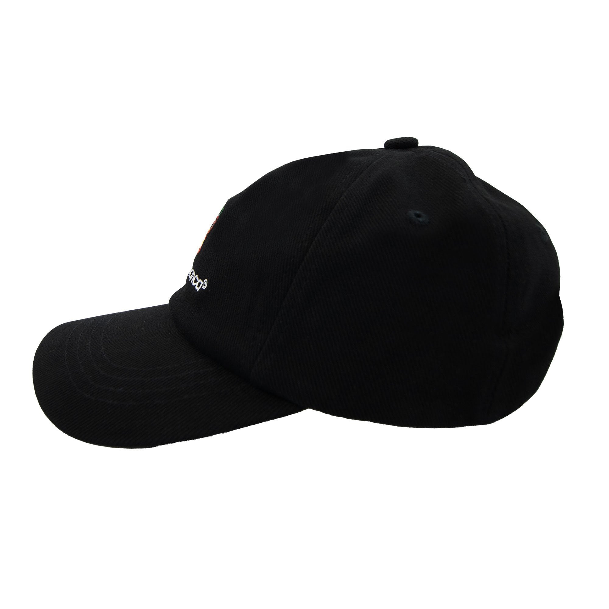 Casablanca Croquis De Tennis Embroidered Cap Black Twill