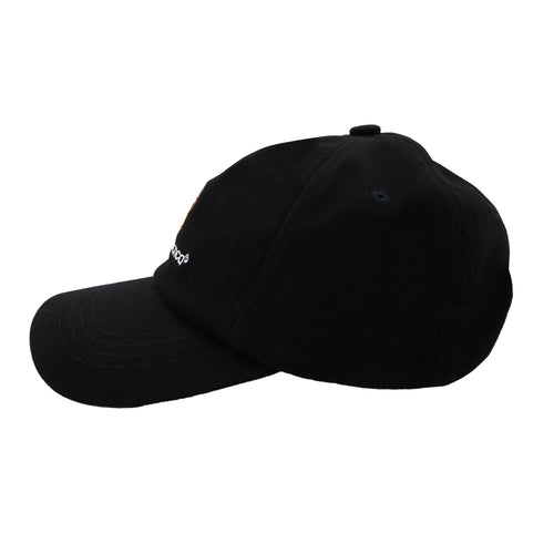 Casablanca Croquis De Tennis Embroidered Cap Black Twill