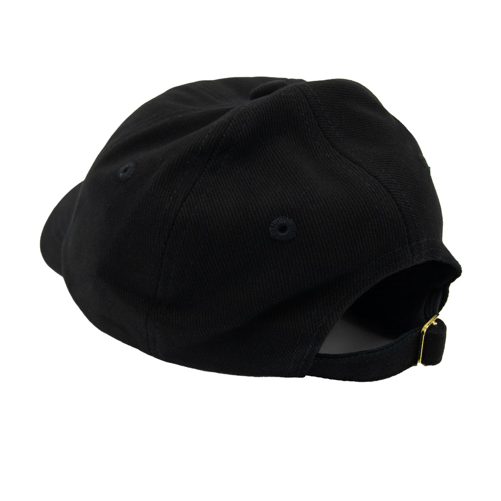 Casablanca Croquis De Tennis Embroidered Cap Black Twill