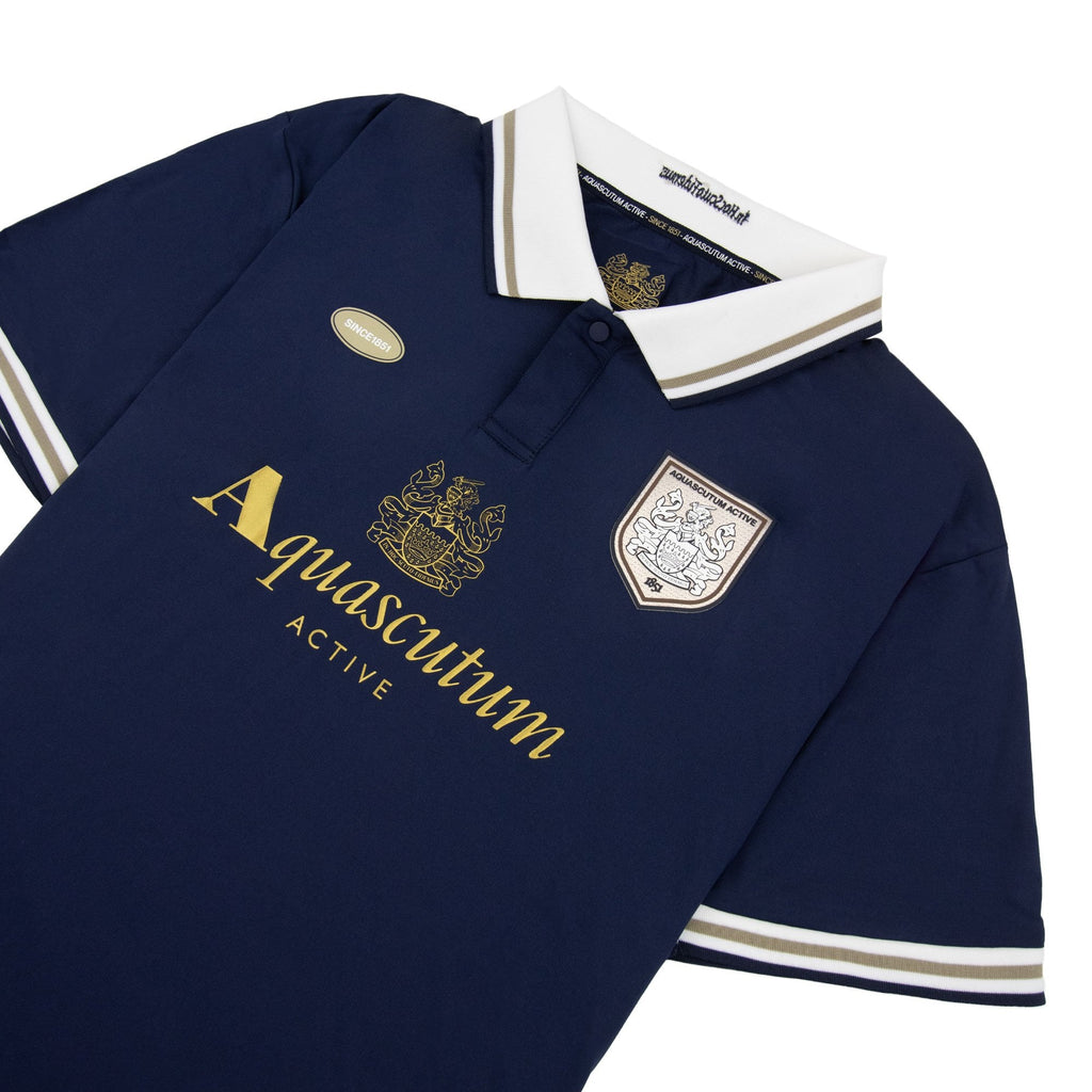 Aquascutum Since 1851 Football Shirt Navy 11