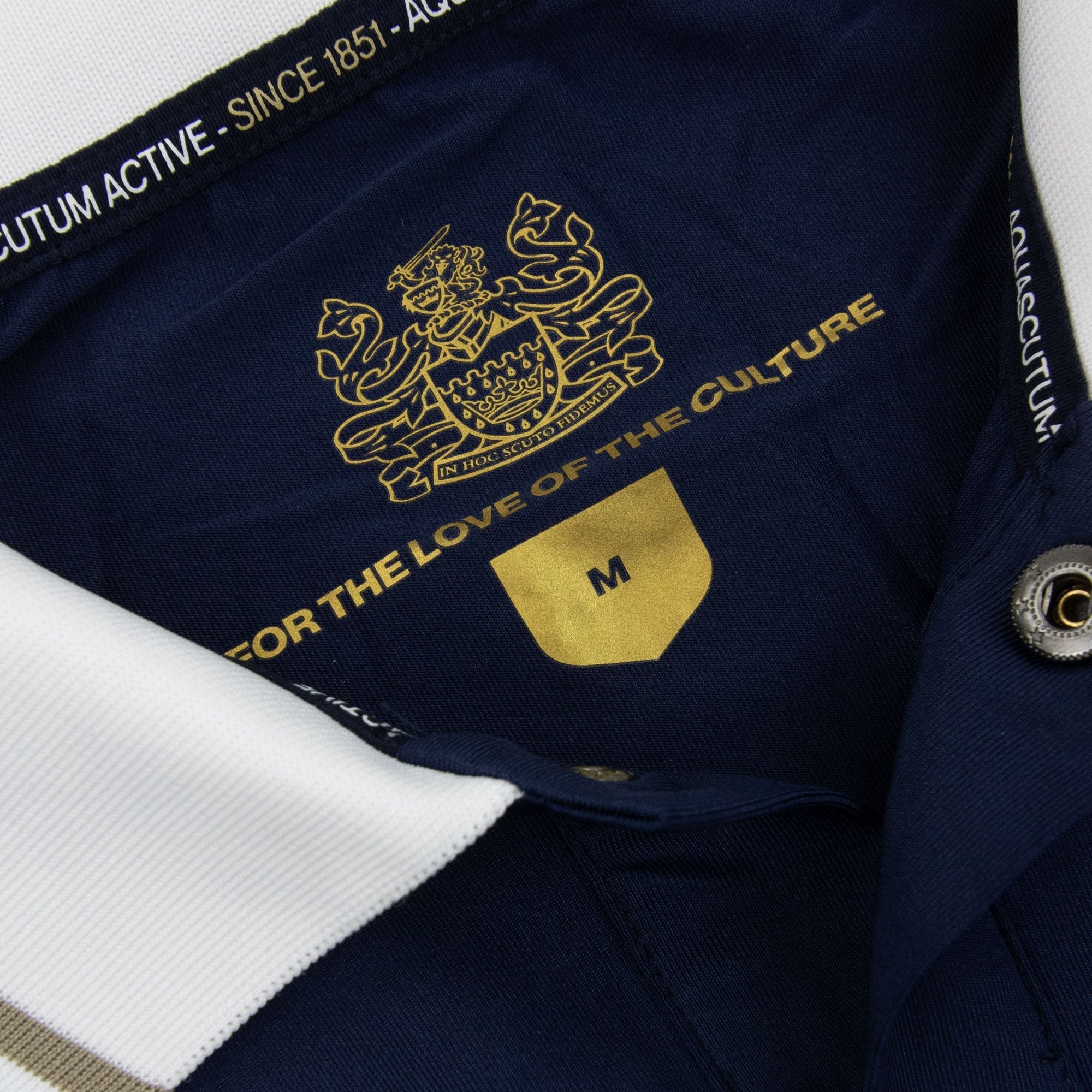 Aquascutum Since 1851 Football Shirt Navy 11