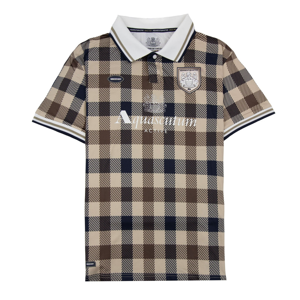 Aquascutum Since 1851 Football Shirt Macro Check 30