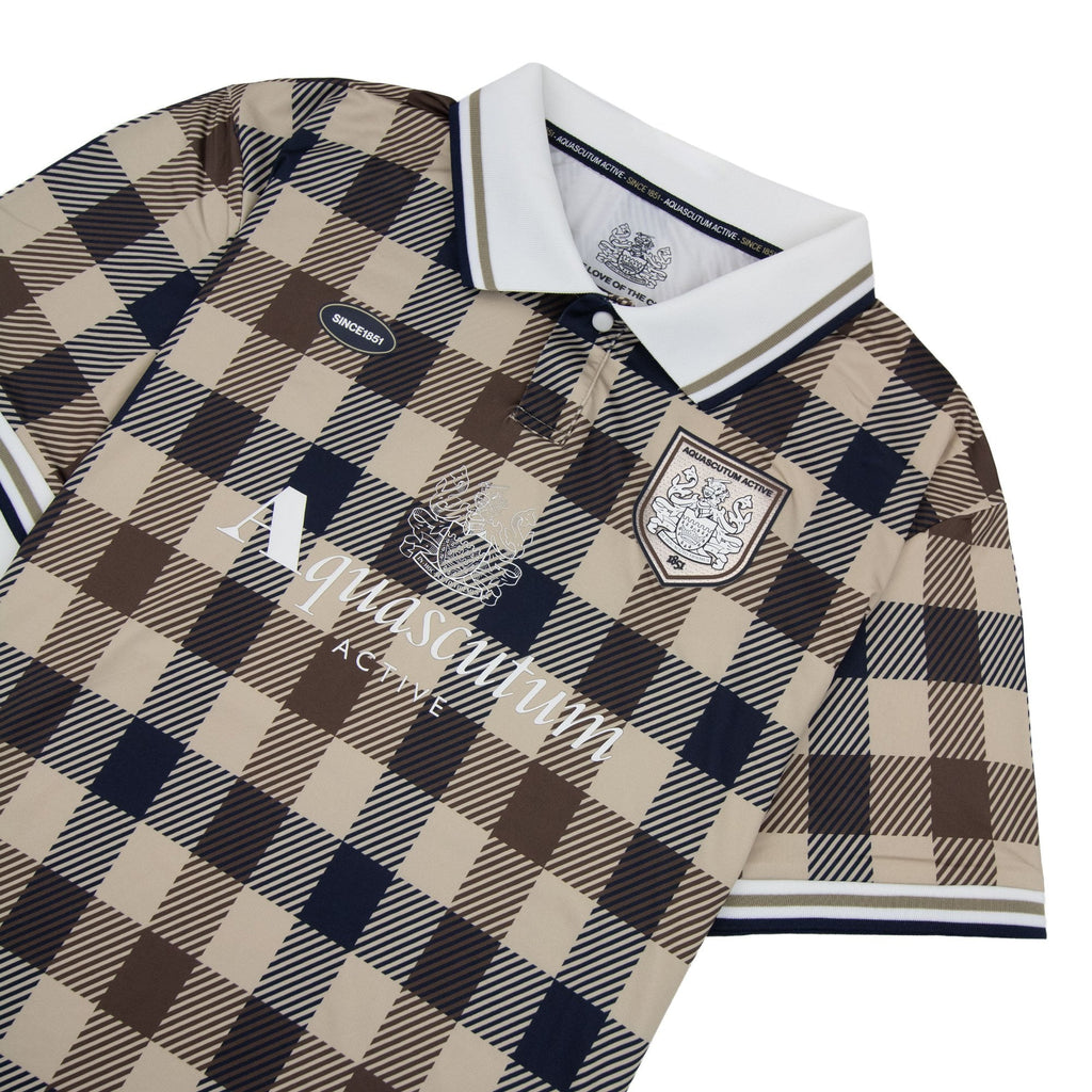 Aquascutum Since 1851 Football Shirt Macro Check 30