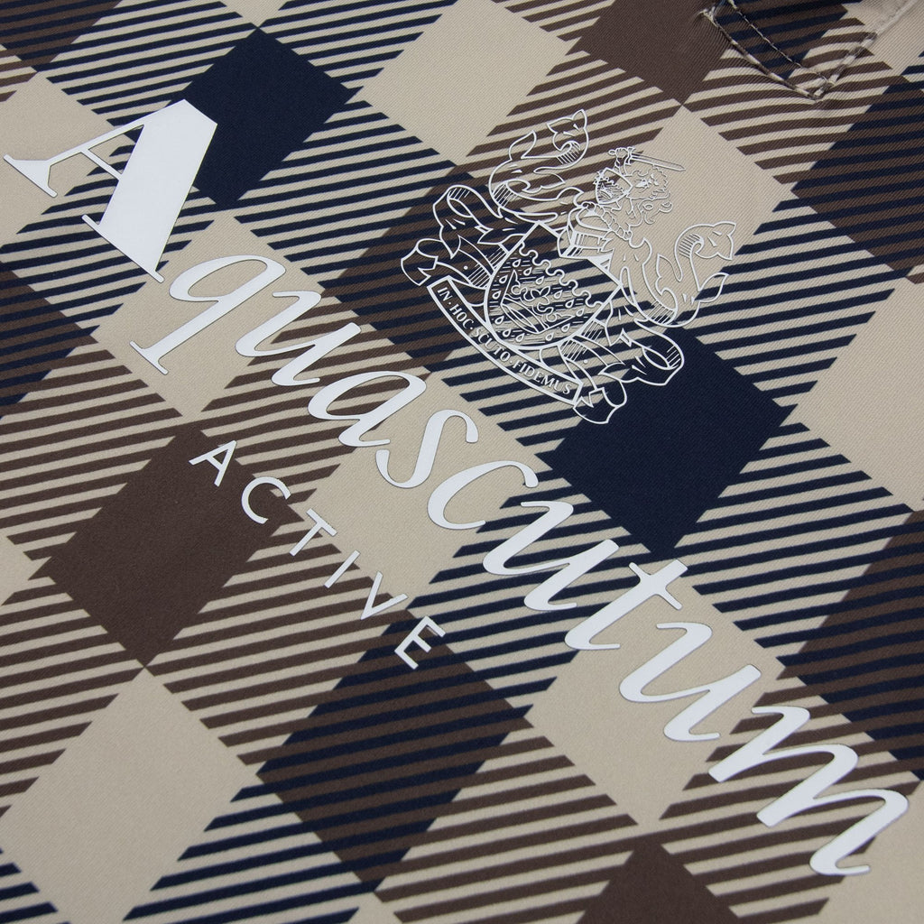 Aquascutum Since 1851 Football Shirt Macro Check 30