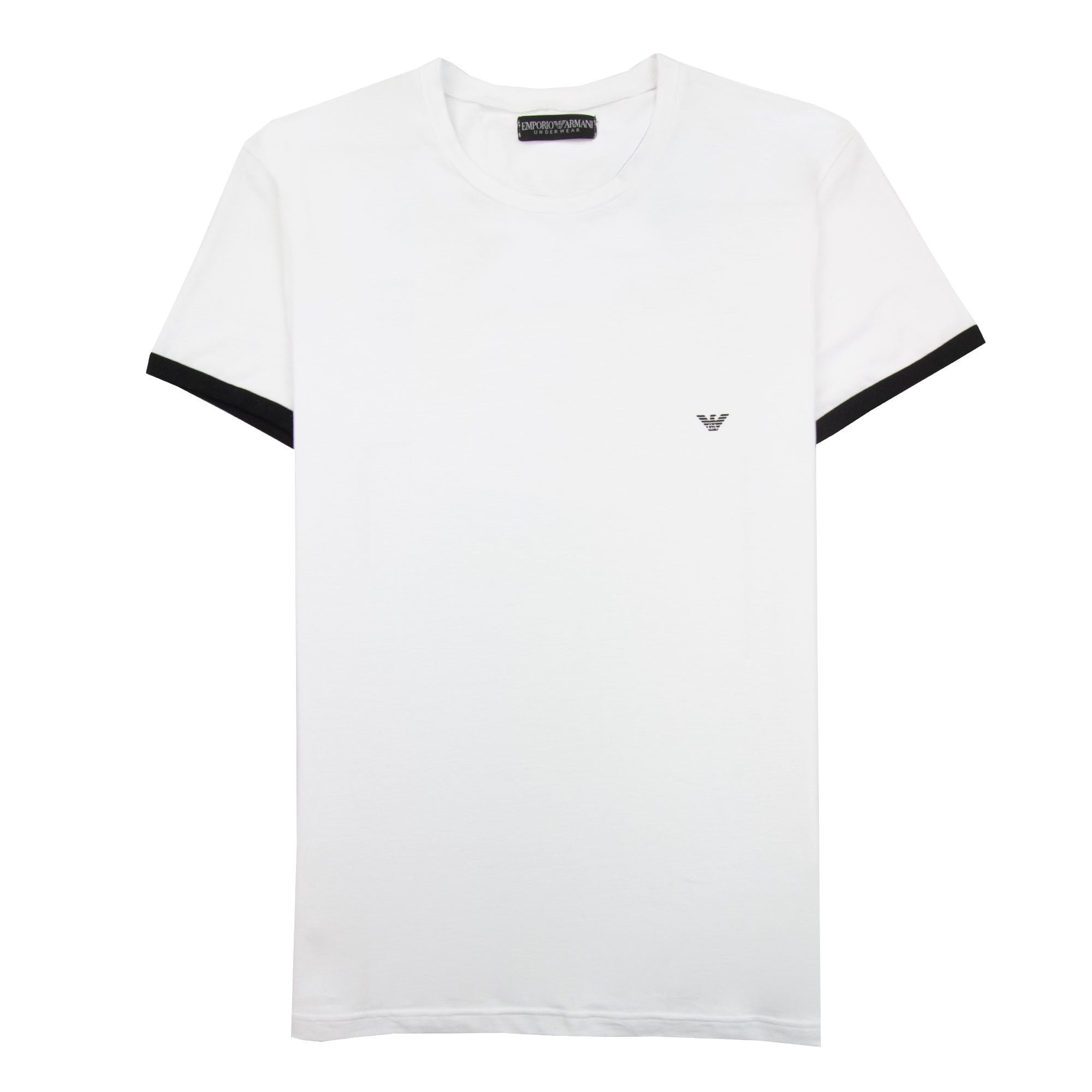 Emporio Armani Camo Eagle Ea Tee White/black