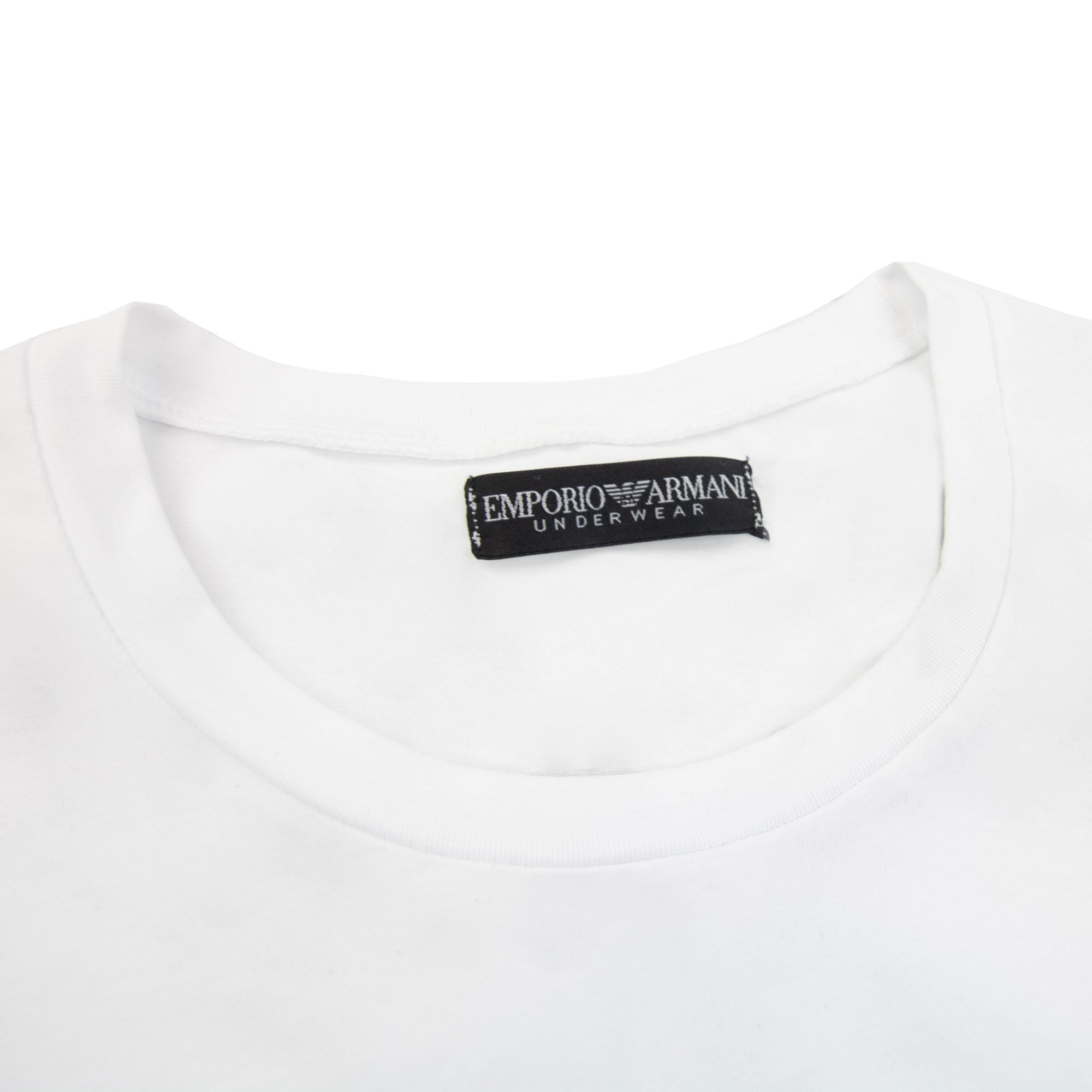Emporio Armani Camo Eagle Ea Tee White/black