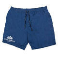 Dolce & Gabbana Crown Logo Mid Nylon Swim Shorts Blue
