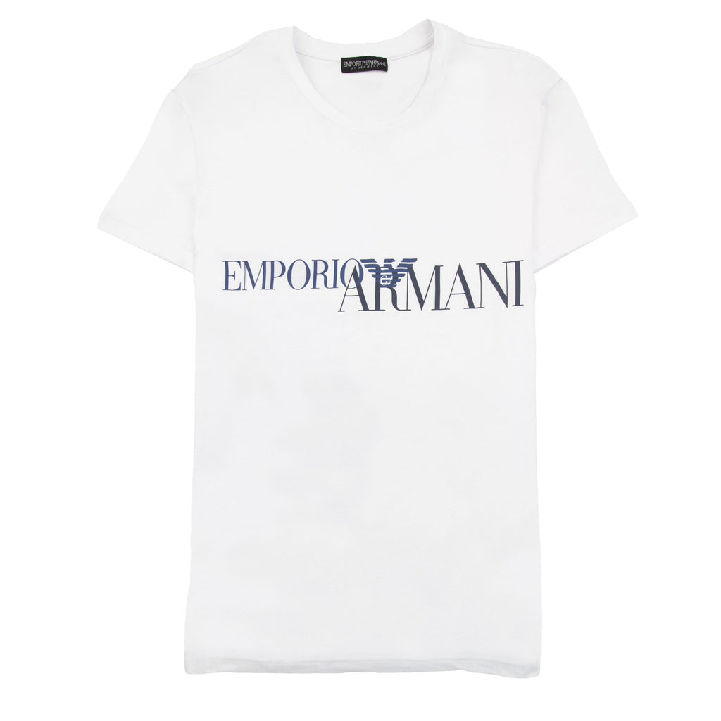Emporio Armani Logo Stretch Underwear T Shirt White