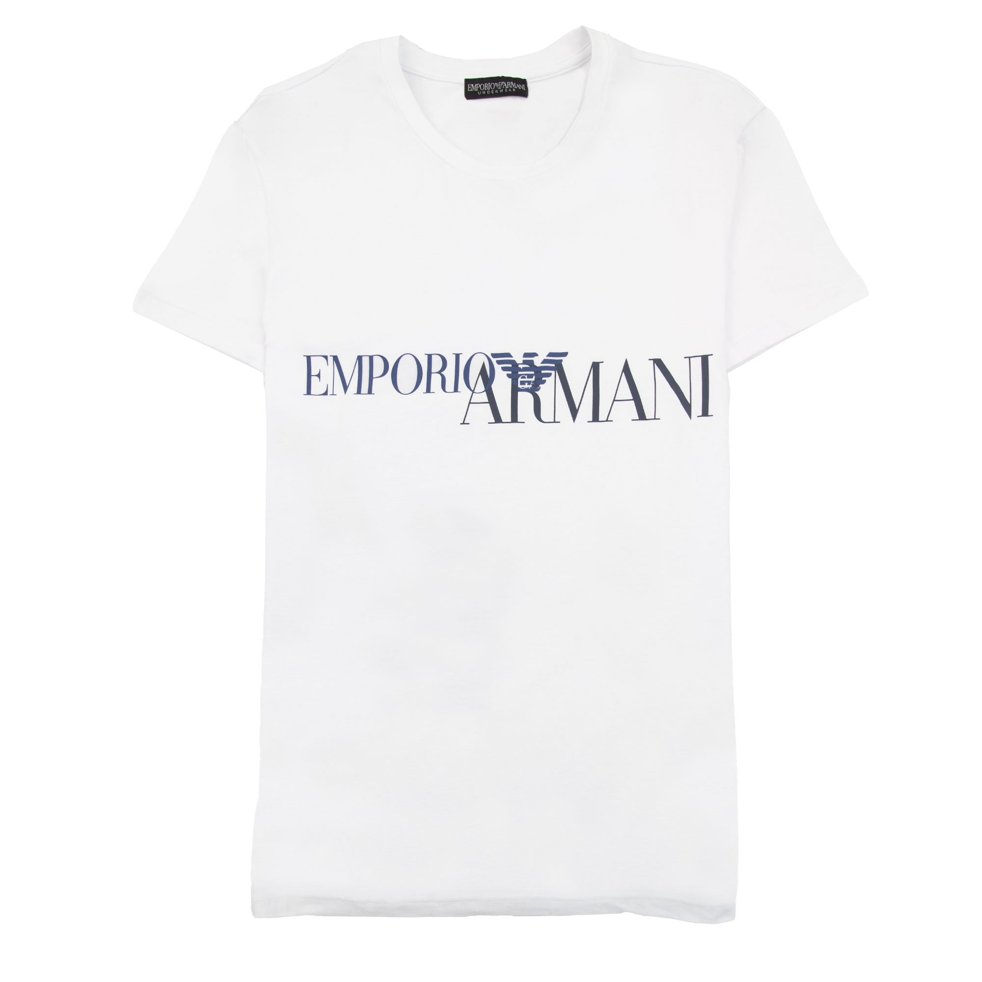 Emporio Armani Logo Stretch Underwear T Shirt White