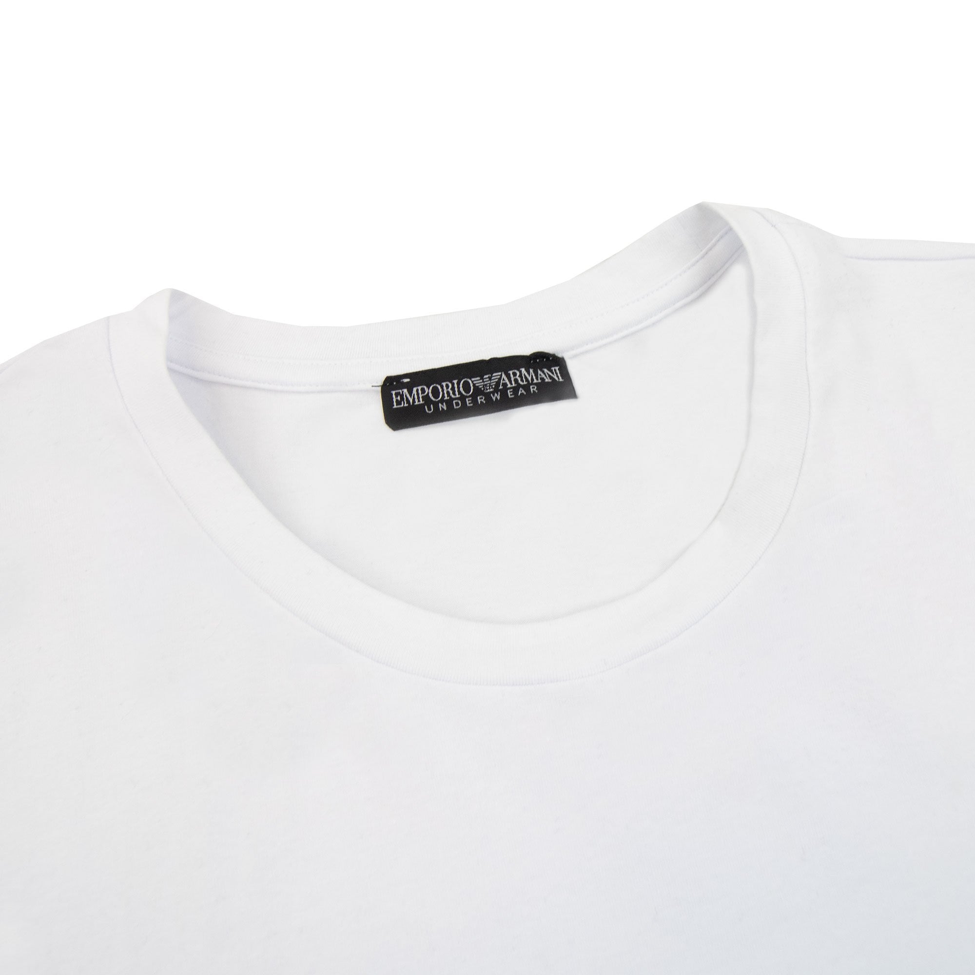 Emporio Armani Logo Stretch Underwear T Shirt White