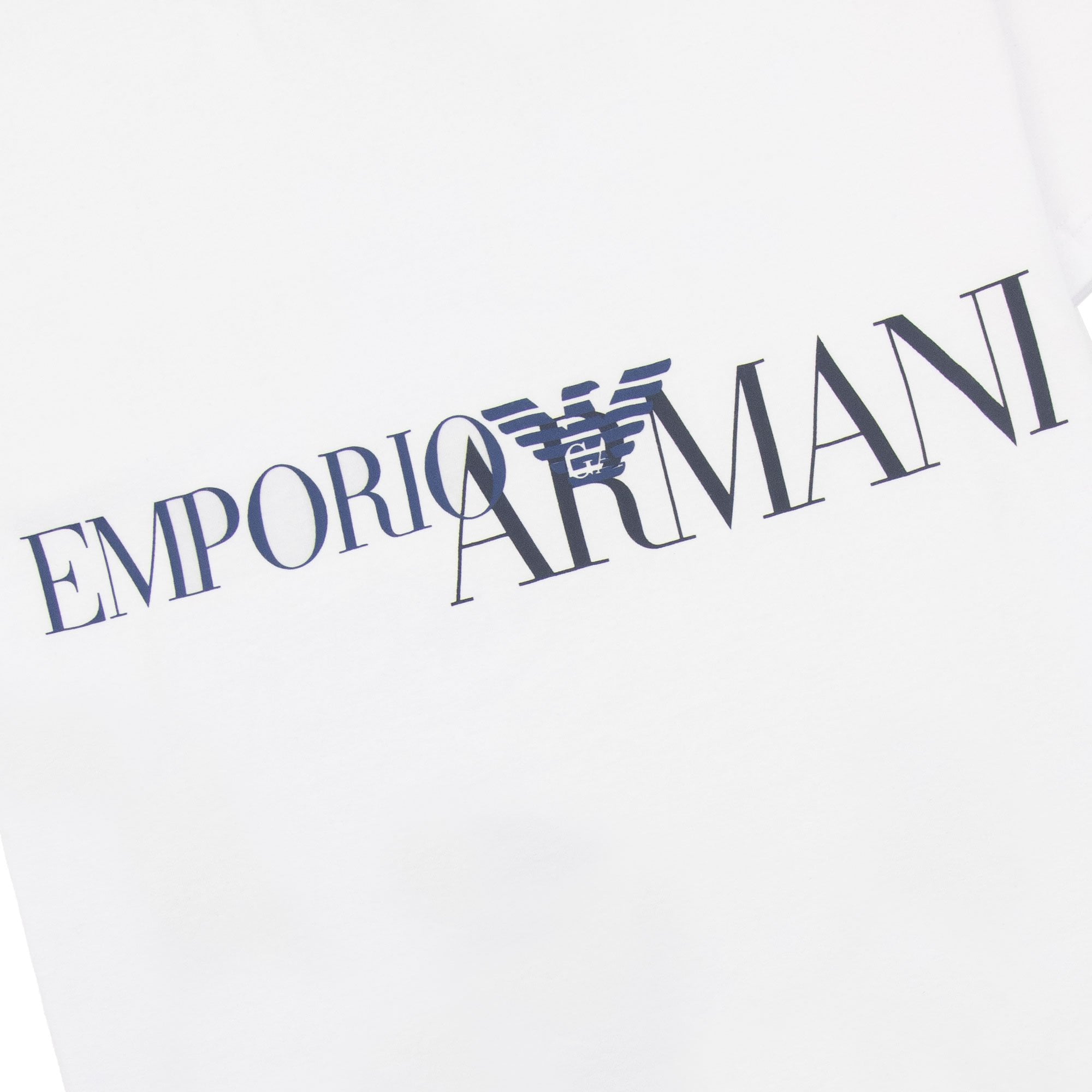 Emporio Armani Logo Stretch Underwear T Shirt White