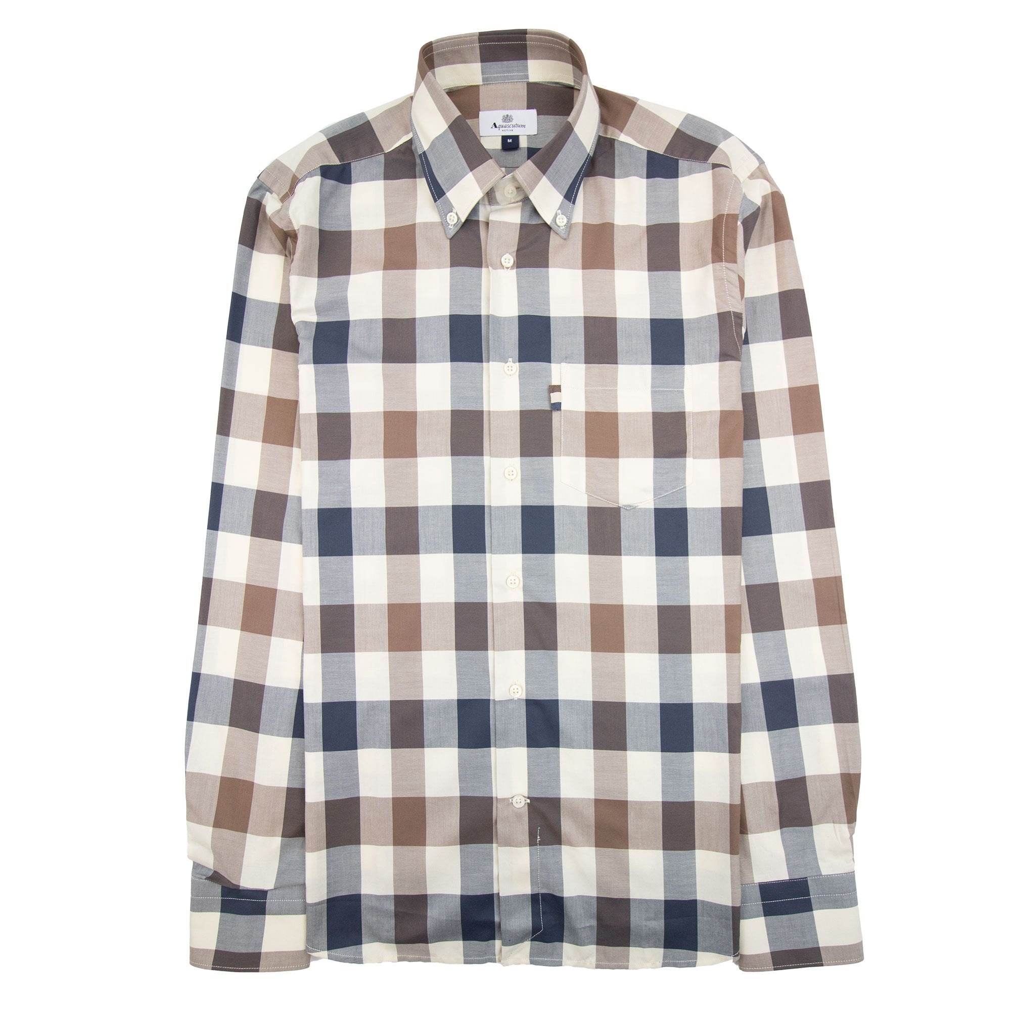 Aquascutum Active Macro Check Shirt Macro Check 30