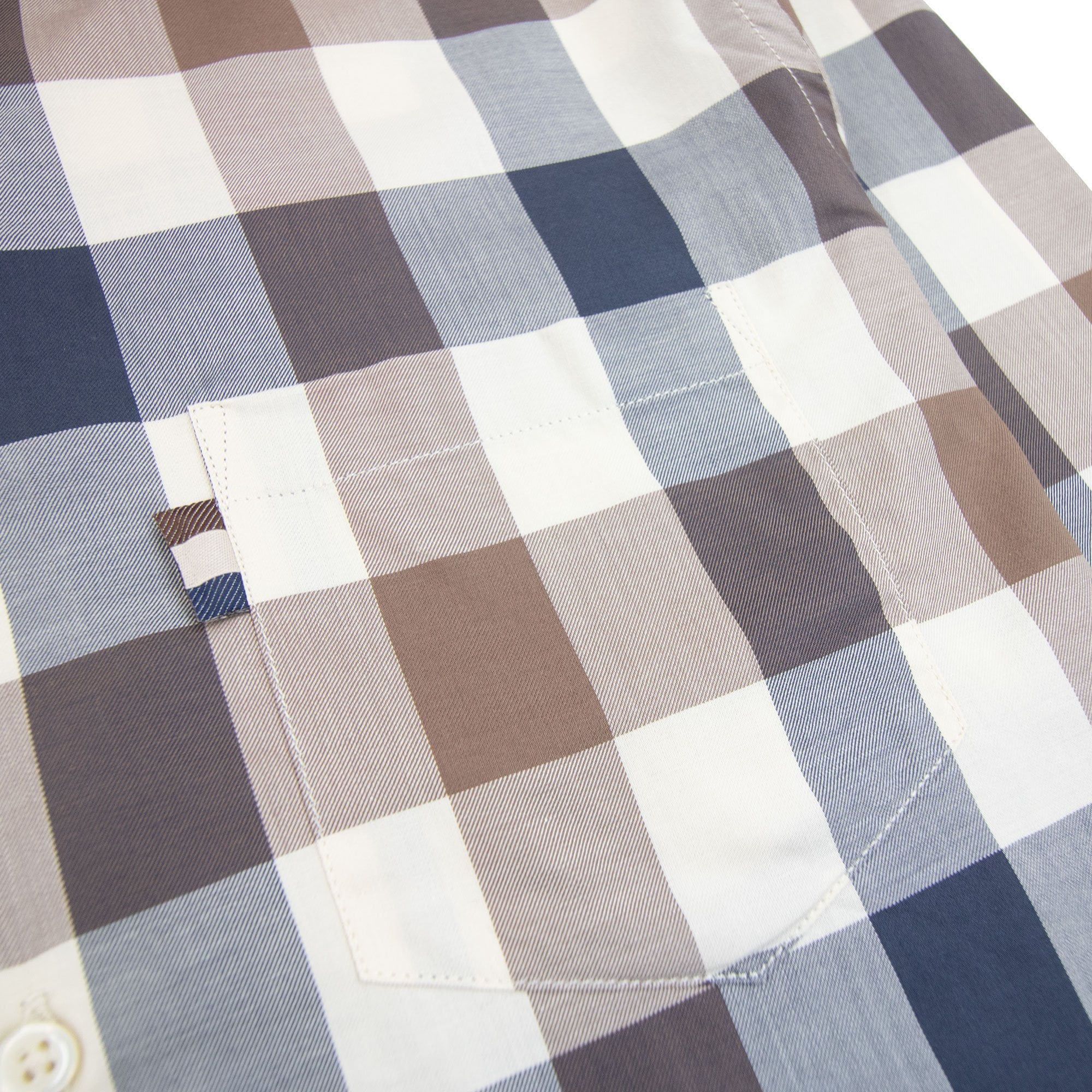 Aquascutum Active Macro Check Shirt Macro Check 30