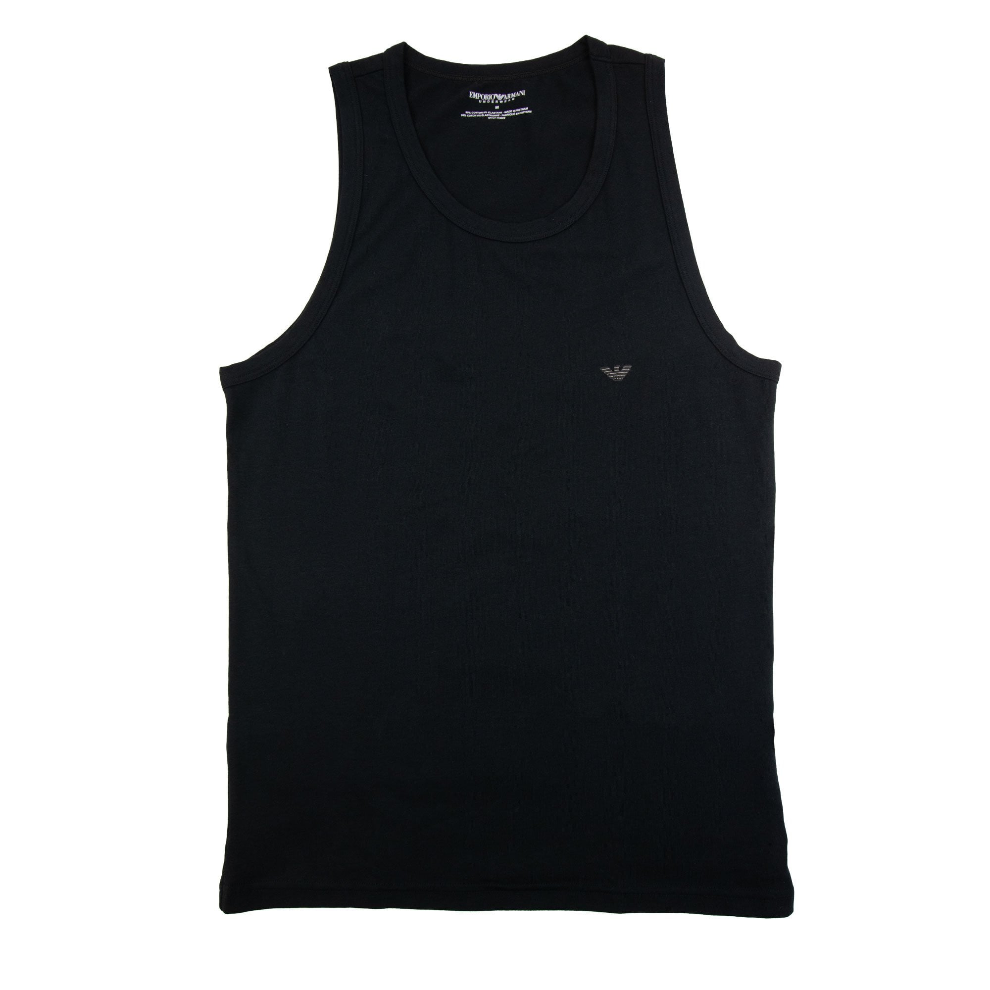 Emporio Armani Logo Tank Top Black 001
