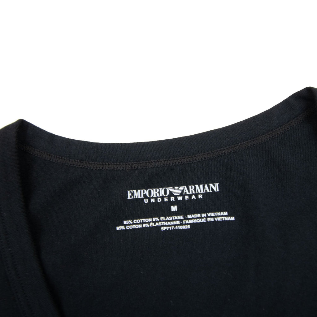 Emporio Armani Logo Tank Top Black 001