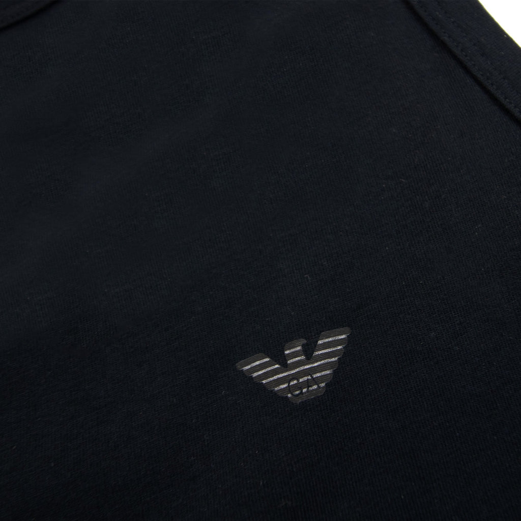 Emporio Armani Logo Tank Top Black 001
