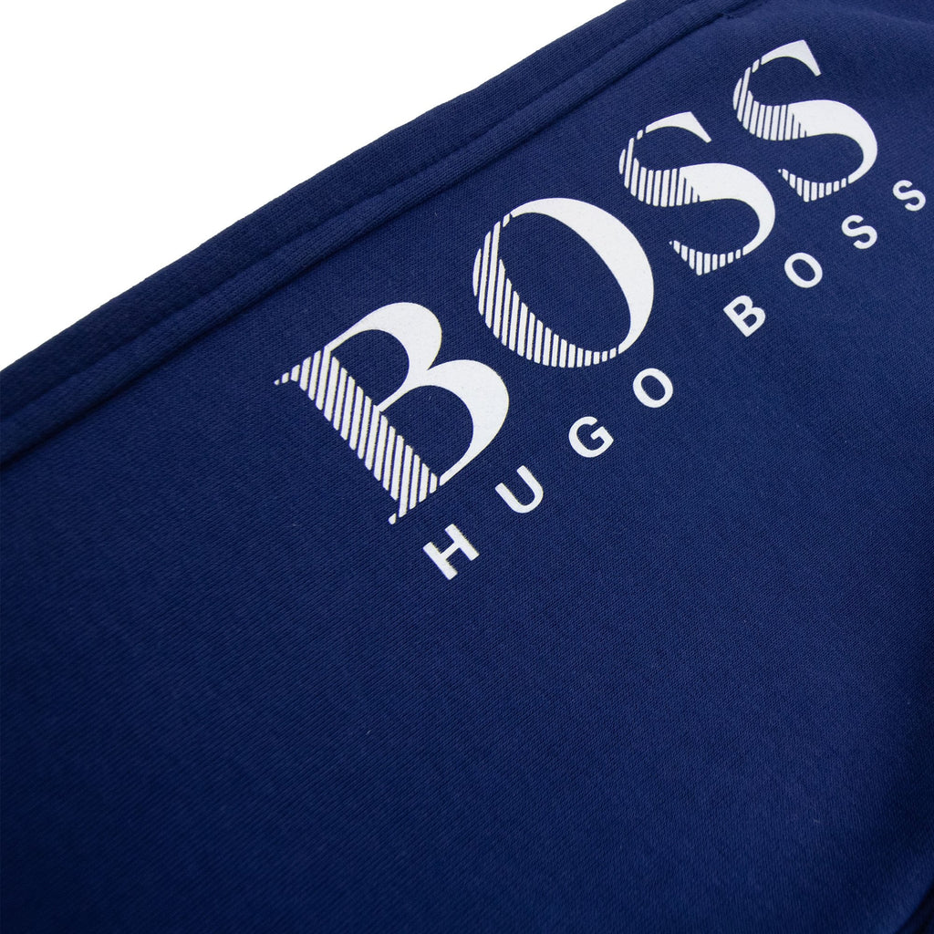 Hugo Boss Kids Fleece Bottoms Leg Sign Electric Blue/grey APR4