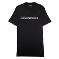 Emporio Armani Pima-jersey T-shirt With Logo Black