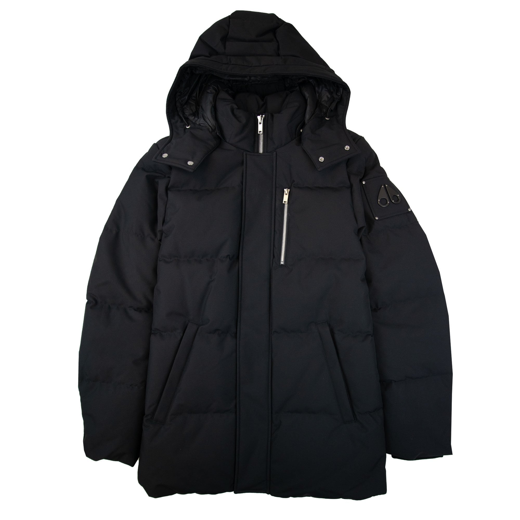 Moose Knuckles Cloud Shearling 3q Jacket Blk W/blk 305